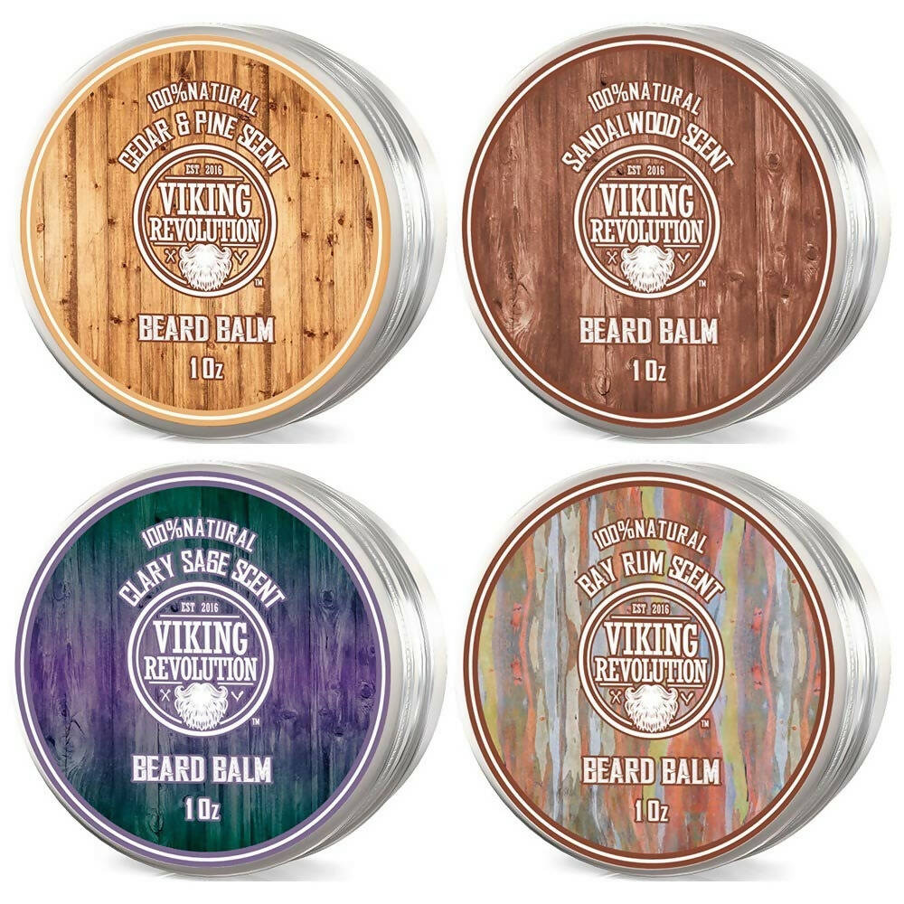 Viking Revolution Beard Balm Combo - Mytrendzcart