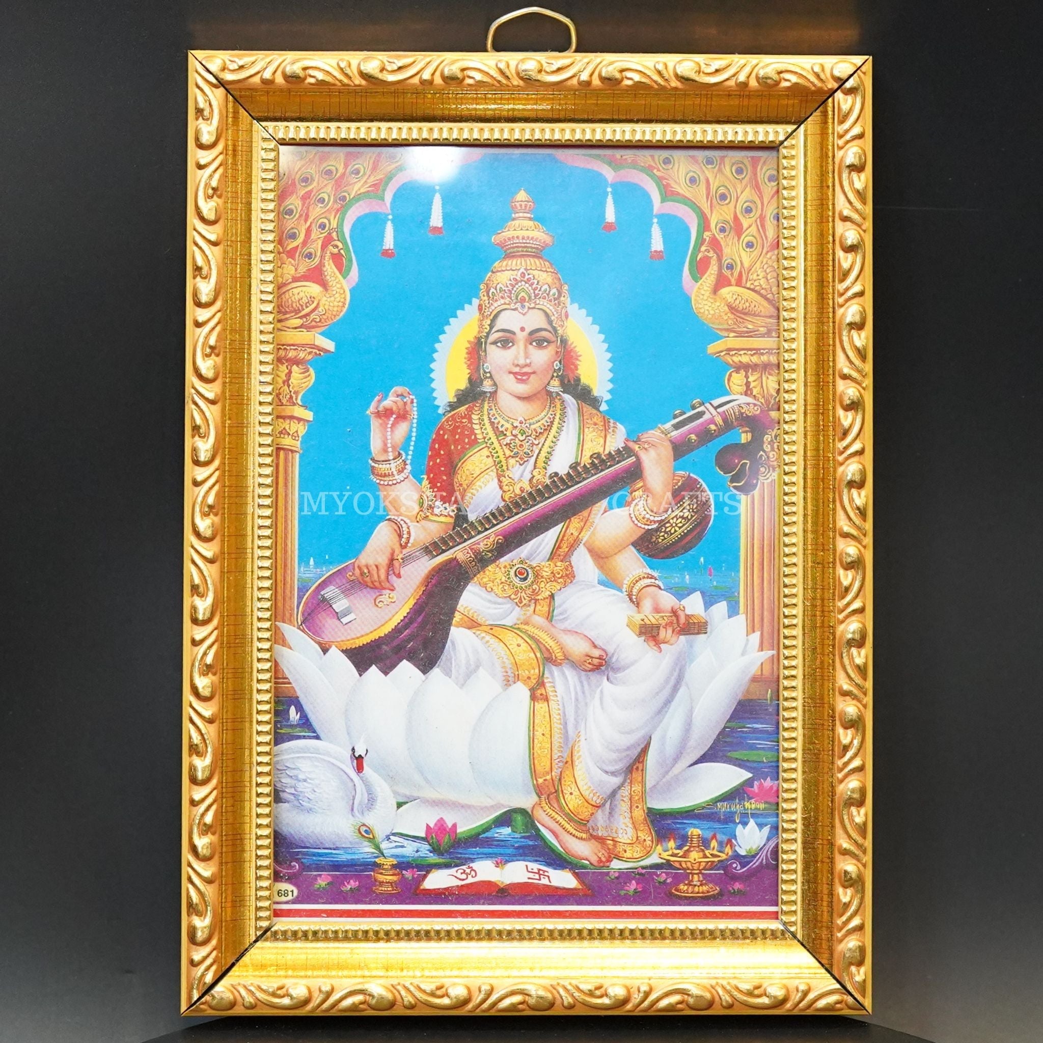 Saraswati Photo Frame - Mytrendzcart