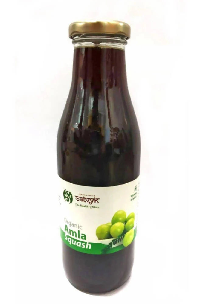 Siddhagiri's Satvyk Organic Amla Squash -500 ml Mytrendzcart