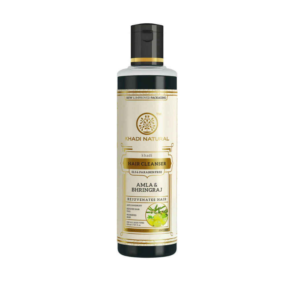 Khadi Natural Amla & Bhringraj Hair Cleanser -210 ml Mytrendzcart