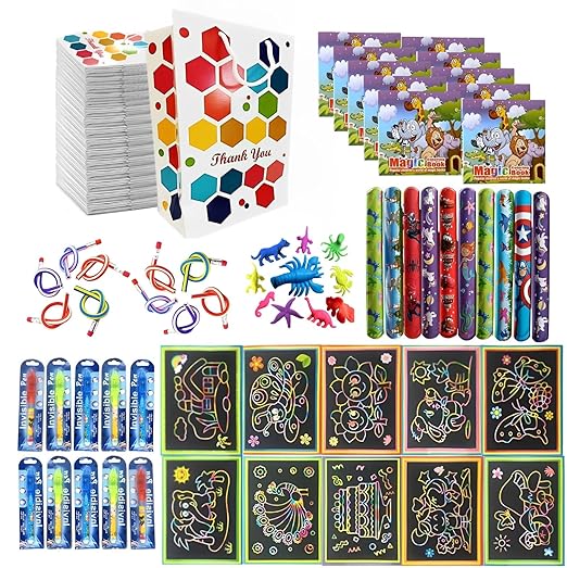 MONKEYTAIL Magic Combo Packs with Goody Bag | Set of 10 | Party favors | Birthday Return Gifts for Kids of All Age Group Mytrendzcart