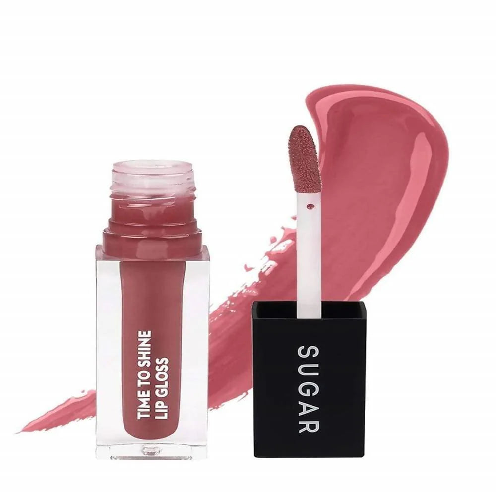 Sugar Time To Shine Lip Gloss - Velma Pinkley (Pink Nude) Mytrendzcart