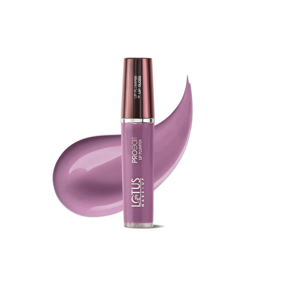 Lotus Makeup Proedit Lip Plumper+Gloss - Magic Mauve -8 ml - Magic Mauve Mytrendzcart