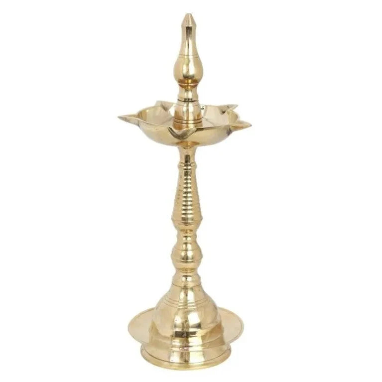 Fancy Kerela Samay Diya Oil Diwali Puja Lamp Mytrendzcart