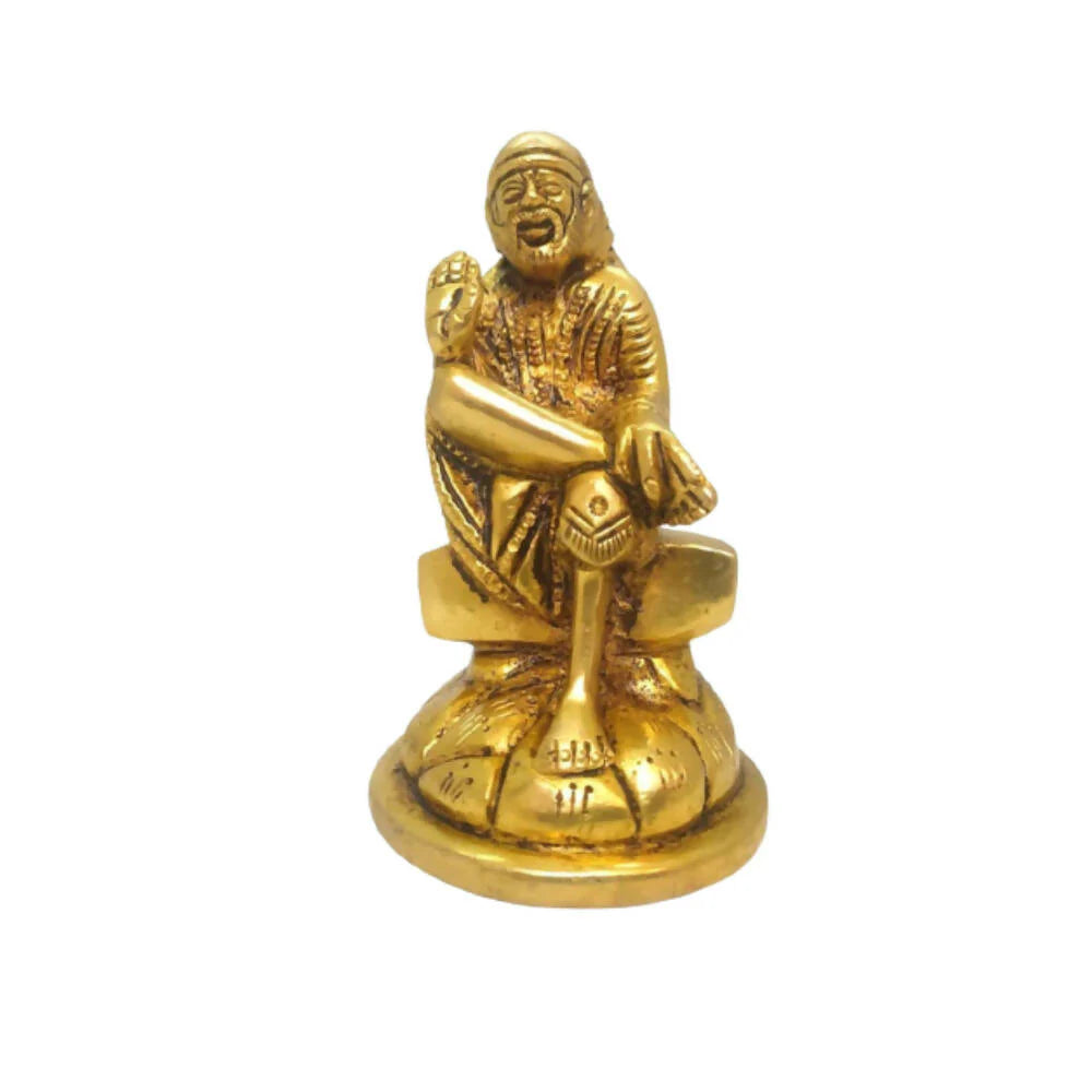 Tamas Brass Handmade Shirdi Sai Baba (Golden) Mytrendzcart