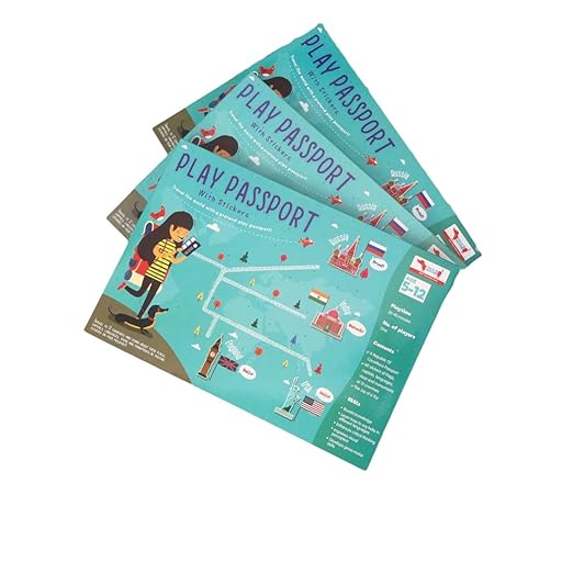 CocoMoco Kids Return Gift Combo Pack for Kids Birthday - 3 Pieces of Play Passport Activity Kit with Flags, Monuments, Capitals, Languages STEM Educational Toy Mytrendzcart