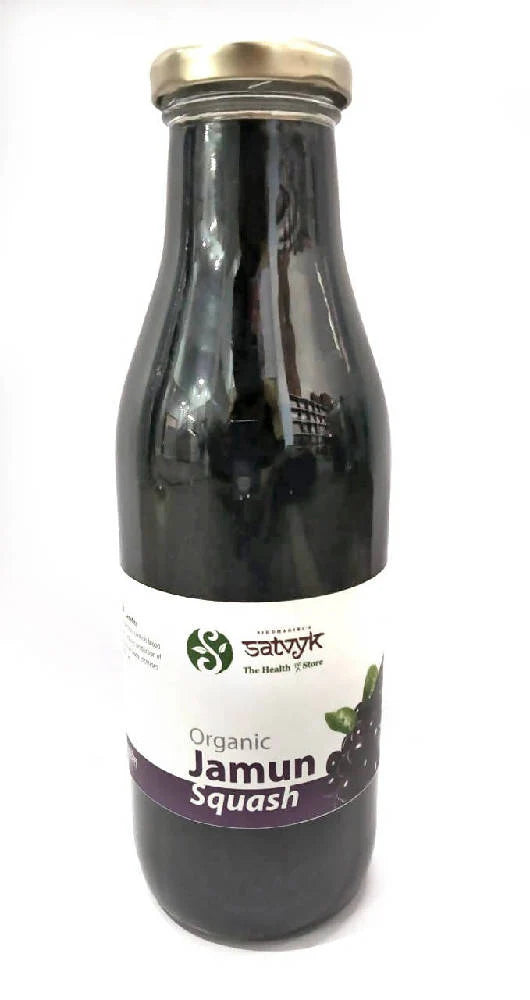 Siddhagiri's Satvyk Organic Jamun Squash -500 ml Mytrendzcart