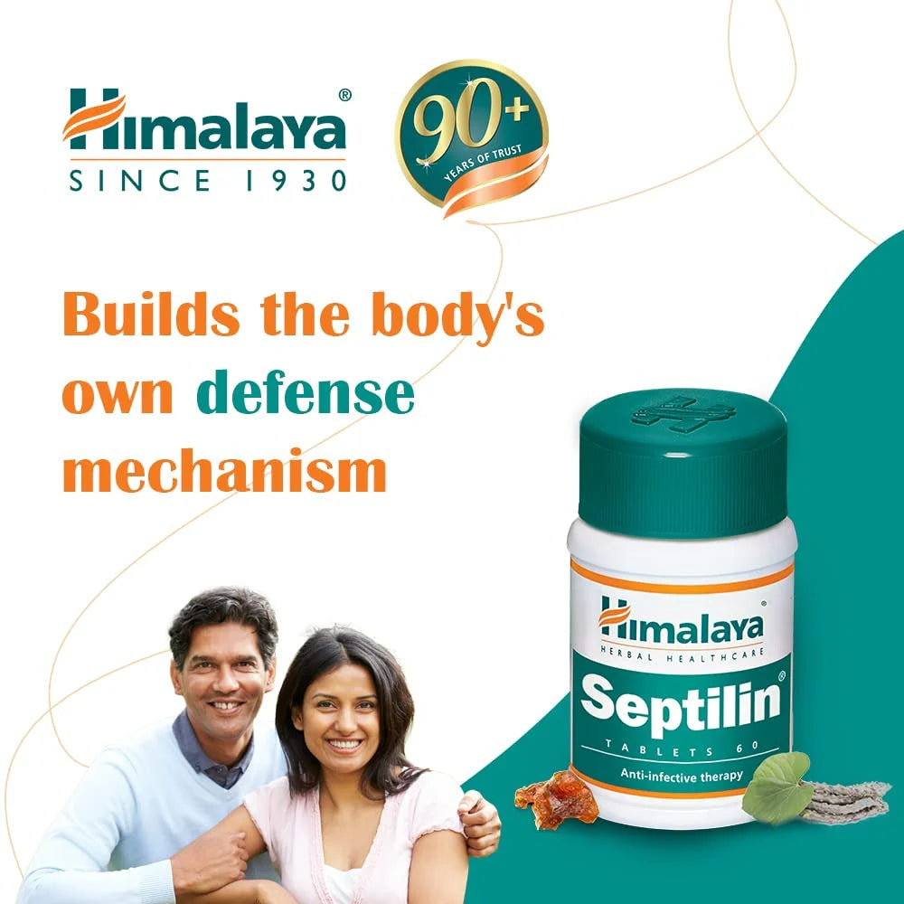 Himalaya Septilin Tablets (60 Tab) -60 tabs - Pack of 1 Mytrendzcart