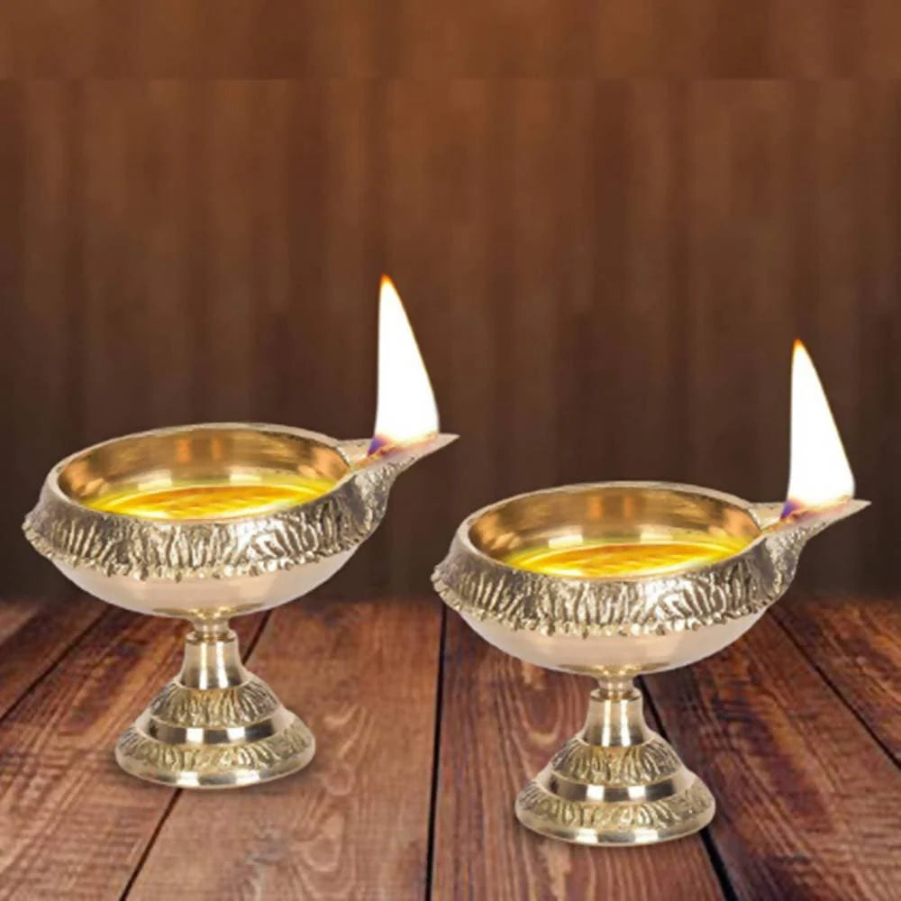 Puja N Pujari Kubera Akhand Deepam Diya Pair Of 2 Mytrendzcart