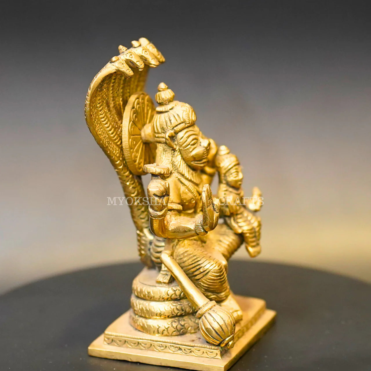 Brass Lakshmi Narasimha Swamy Idol Mytrendzcart