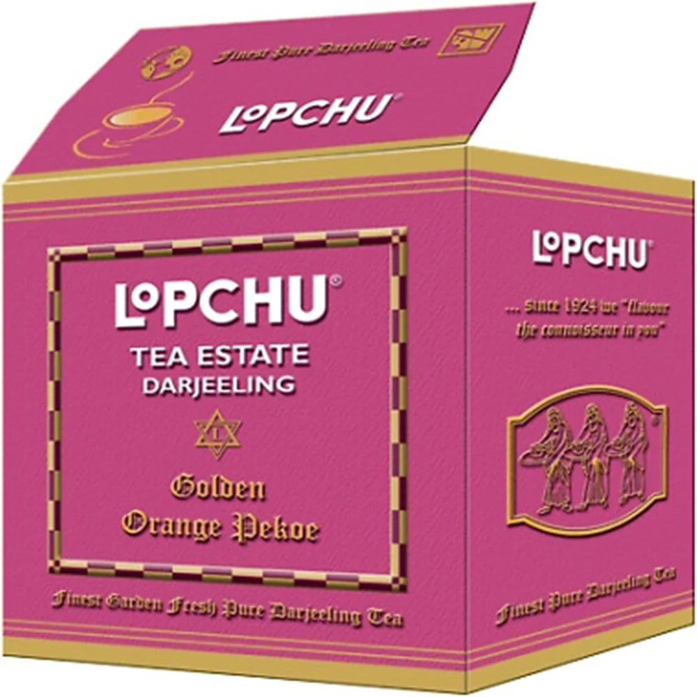 Lopchu Tea Estate Darjeeling Golden Orange Pekoe - Darjeeling Black Tea -100 gm Mytrendzcart