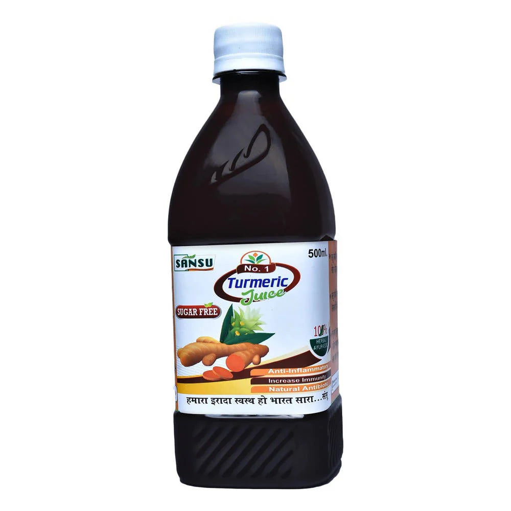 Sansu Turmeric Juice Sugar Free -500 ml Mytrendzcart