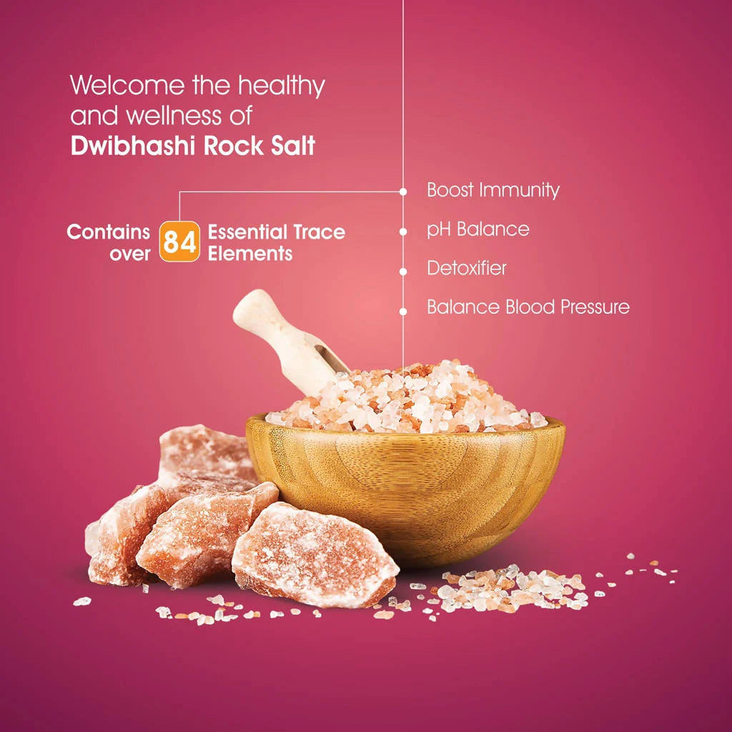 Dwibhashi Saindhava Lavana (Rock Salt) -500 gm Mytrendzcart