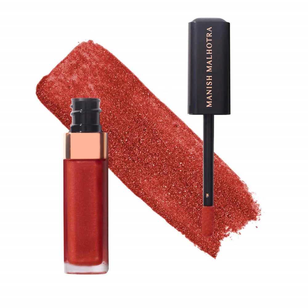 Manish Malhotra Hi-Shine Lip Gloss - Ravishing Red -5 Ml Mytrendzcart