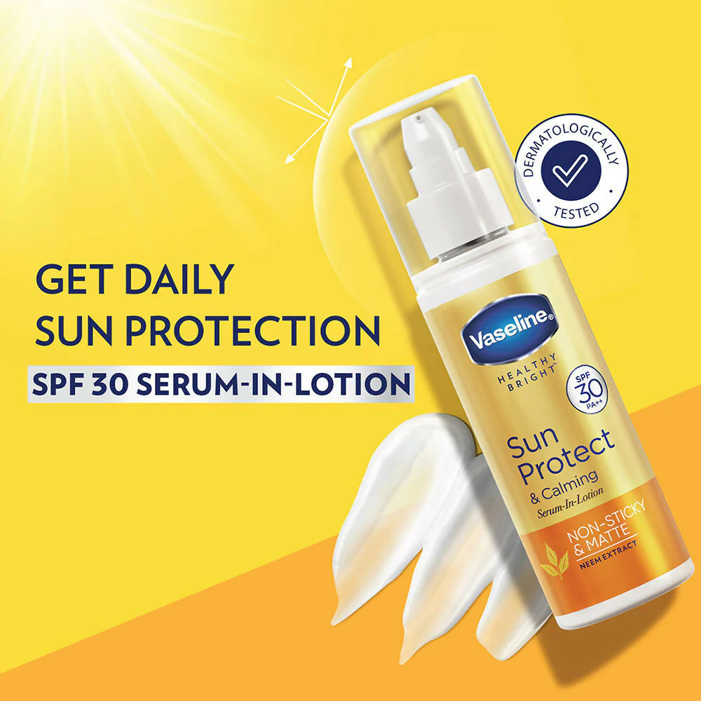 Vaseline Gluta Hya + Sun Protect Combo -combo