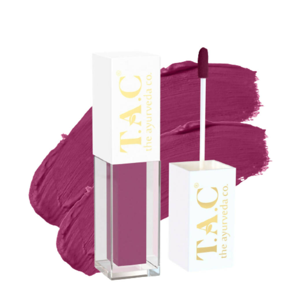 TAC - The Ayurveda Co. Liquid Matte Velvet Mauve Lipstick - Mytrendzcart