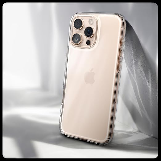 Spigen Ultra Hybrid Back Cover Case Compatible with iPhone 16 Pro (TPU + Poly Carbonate | Crystal Clear) - Mytrendzcart