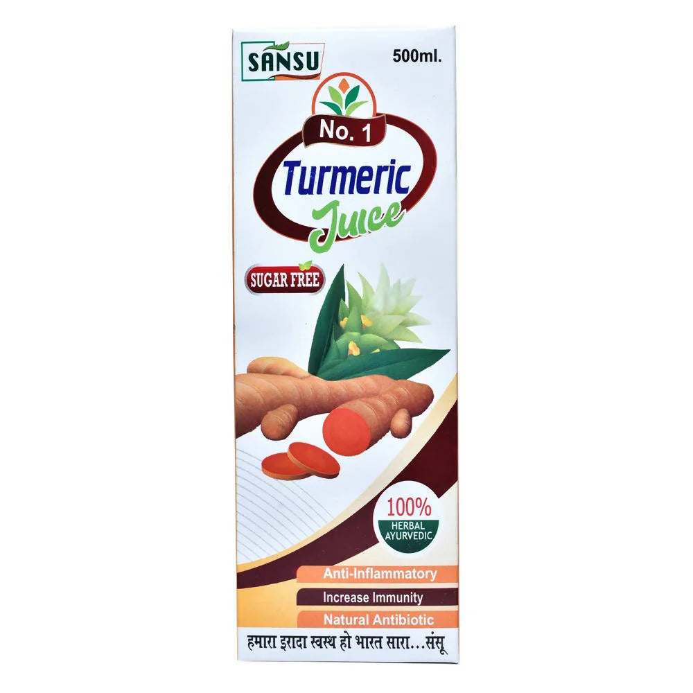 Sansu Turmeric Juice Sugar Free -500 ml Mytrendzcart