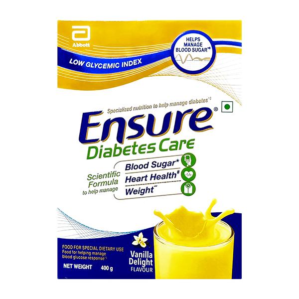 Ensure Diabetes Care Powder Vanilla Flavour - Sugar Free Health Drink -Refill - 200 gm Mytrendzcart