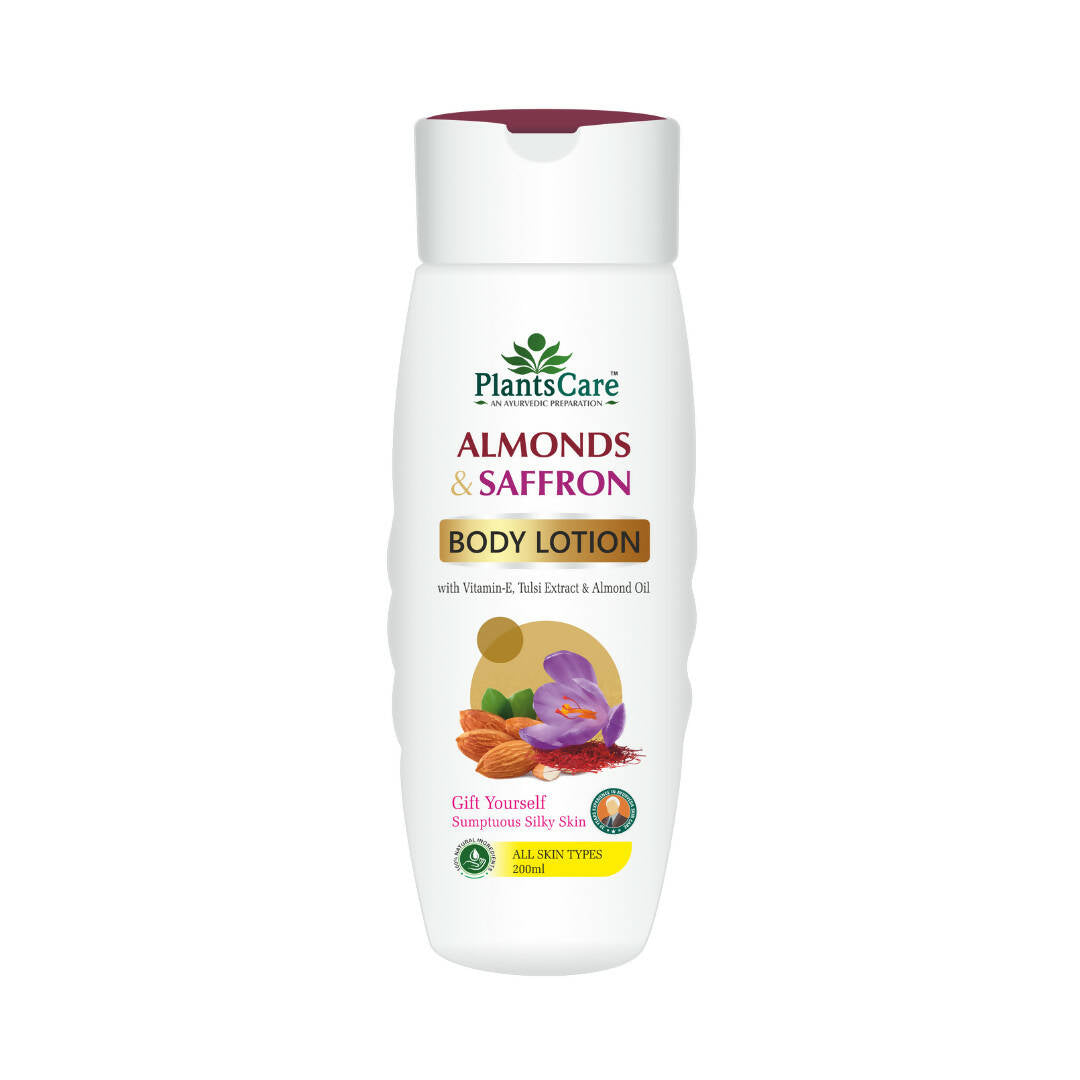 Plants Care Almond & Saffron Body Lotion - Mytrendzcart