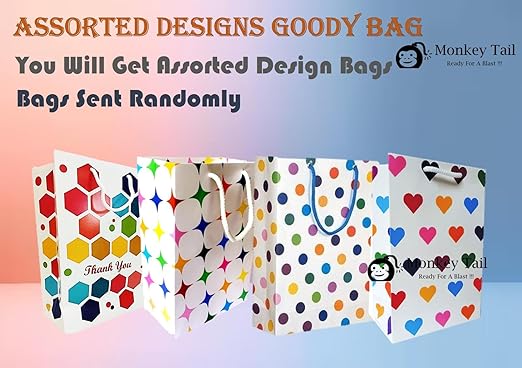MONKEYTAIL Magic Combo Packs with Goody Bag | Set of 10 | Party favors | Birthday Return Gifts for Kids of All Age Group Mytrendzcart