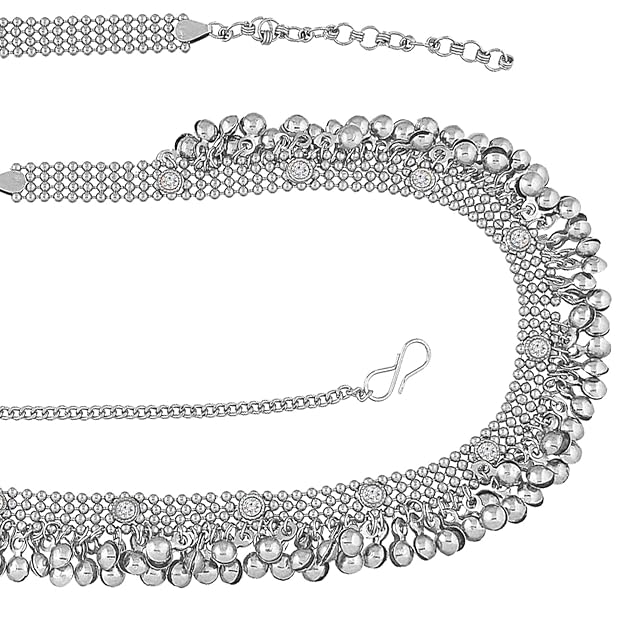 Peora Traditional Antique Gold Waist Belt Kamarband Kamarpatta Belly Chain for Women Girls Mytrendzcart