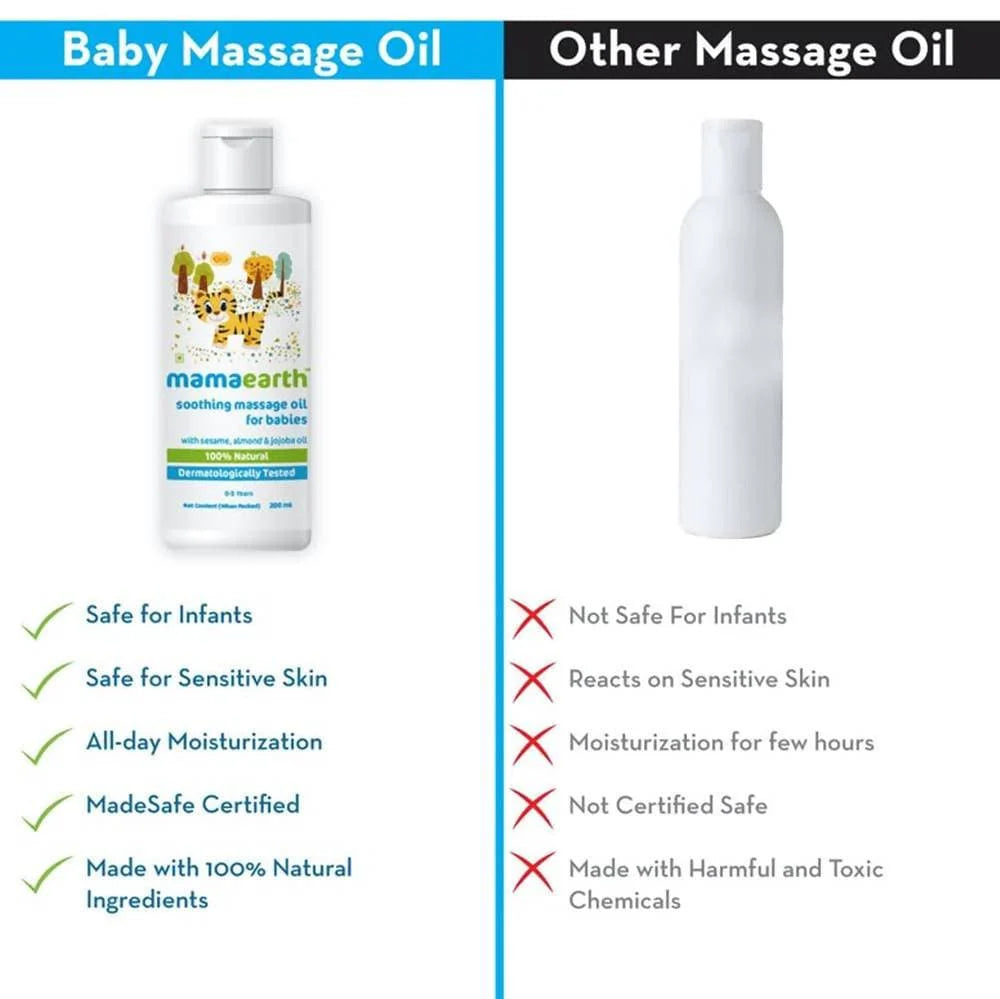 Mamaearth Soothing Massage Oil For Kids -100 ml Mytrendzcart
