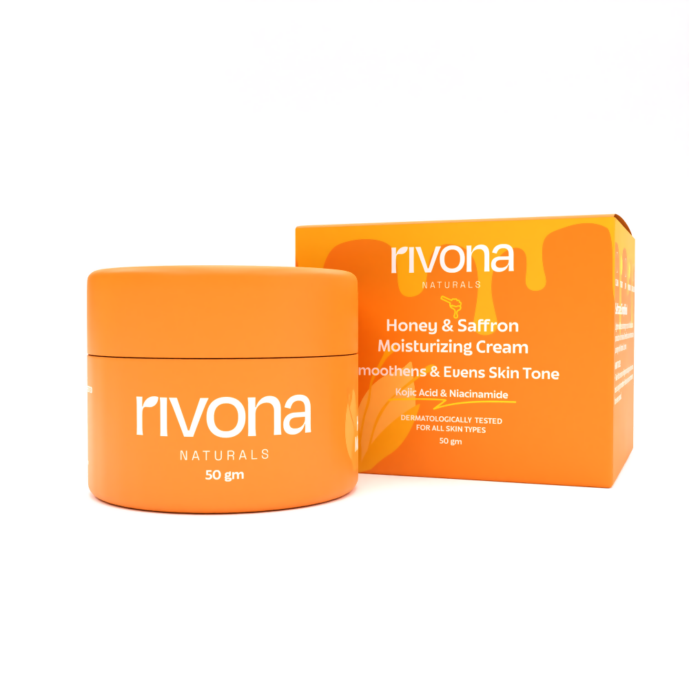 Rivona Naturals Honey & Saffron Cream - Mytrendzcart