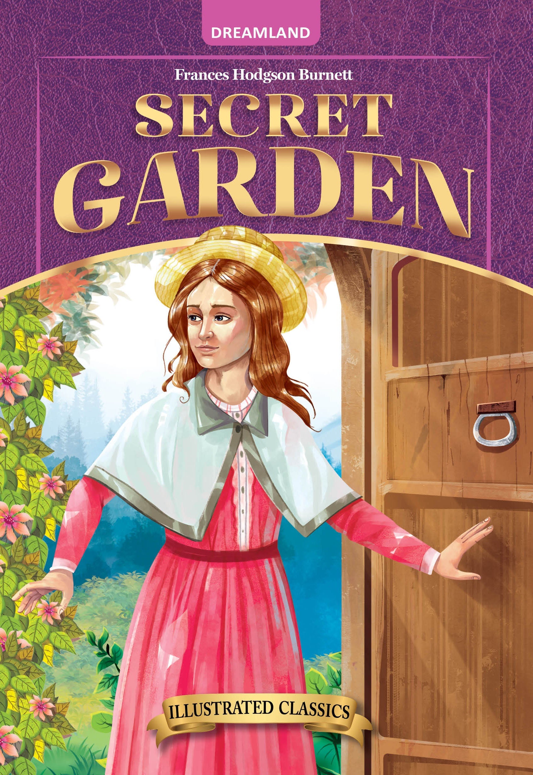 Dreamland Publications Secret Garden- Illustrated Abridged Classics for Children with Practice Questions : Children Classic Fiction Book - Mytrendzcart