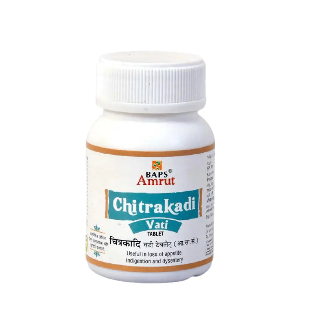 BAPS Amrut Chitrakadi Vati -120 tabs - Mytrendzcart