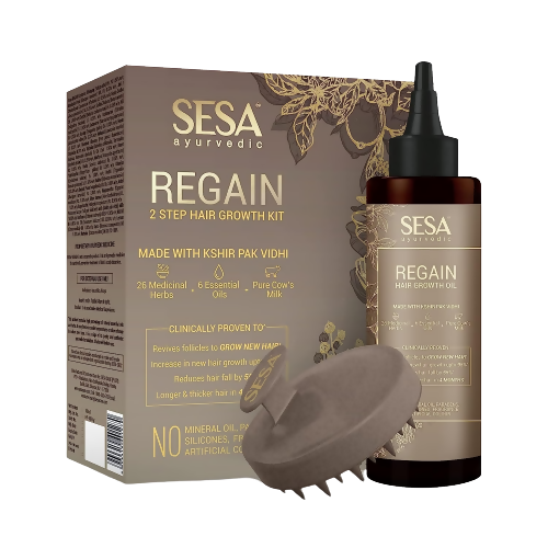 Sesa Ayurvedic Regain 2 Step Hair Growth Kit - Mytrendzcart