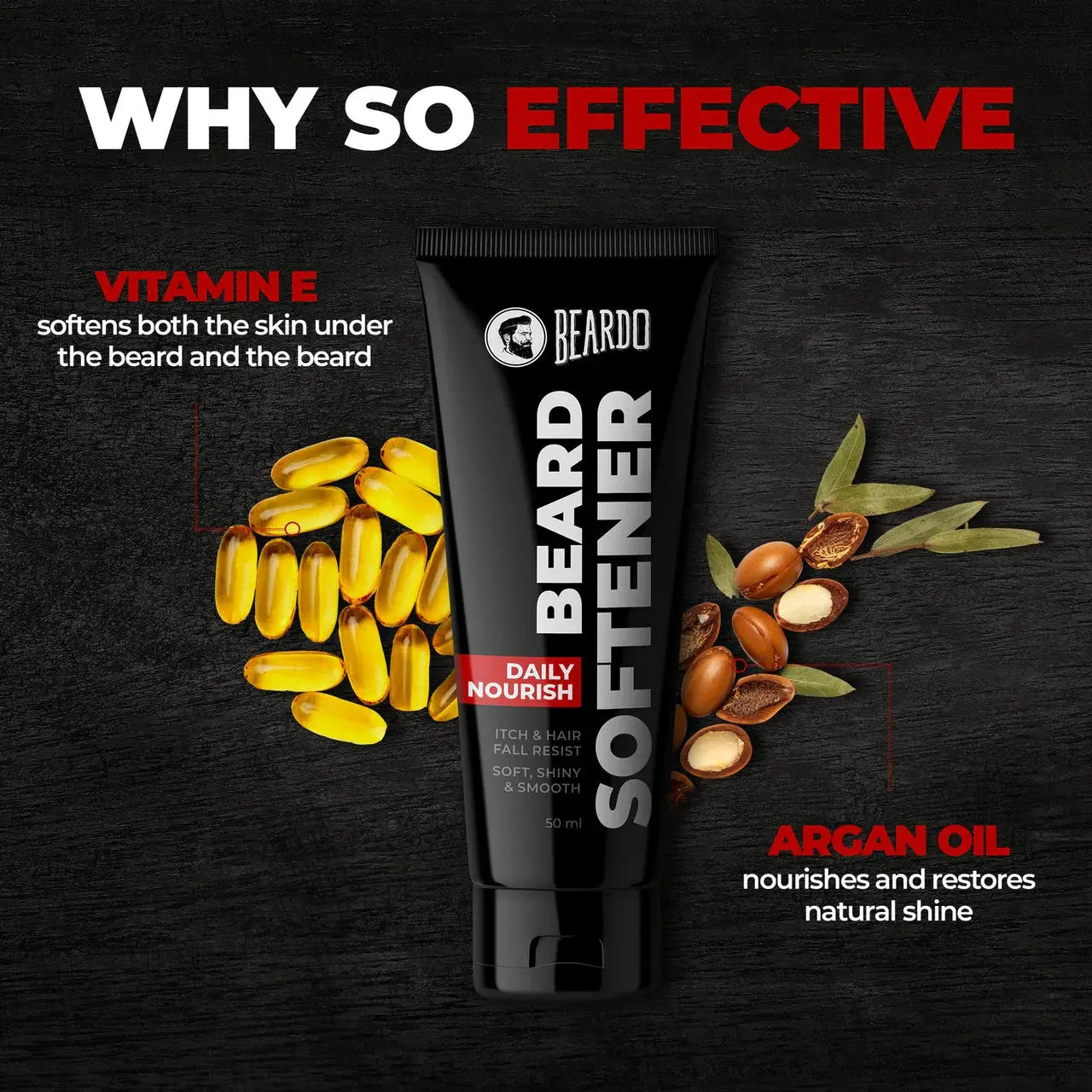 Beardo Beard Softener For Men -50 gm - Mytrendzcart