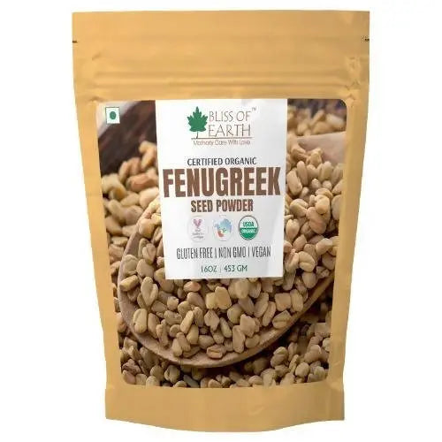 Bliss of Earth Fenugreek Seed Powder -435 gm - Mytrendzcart