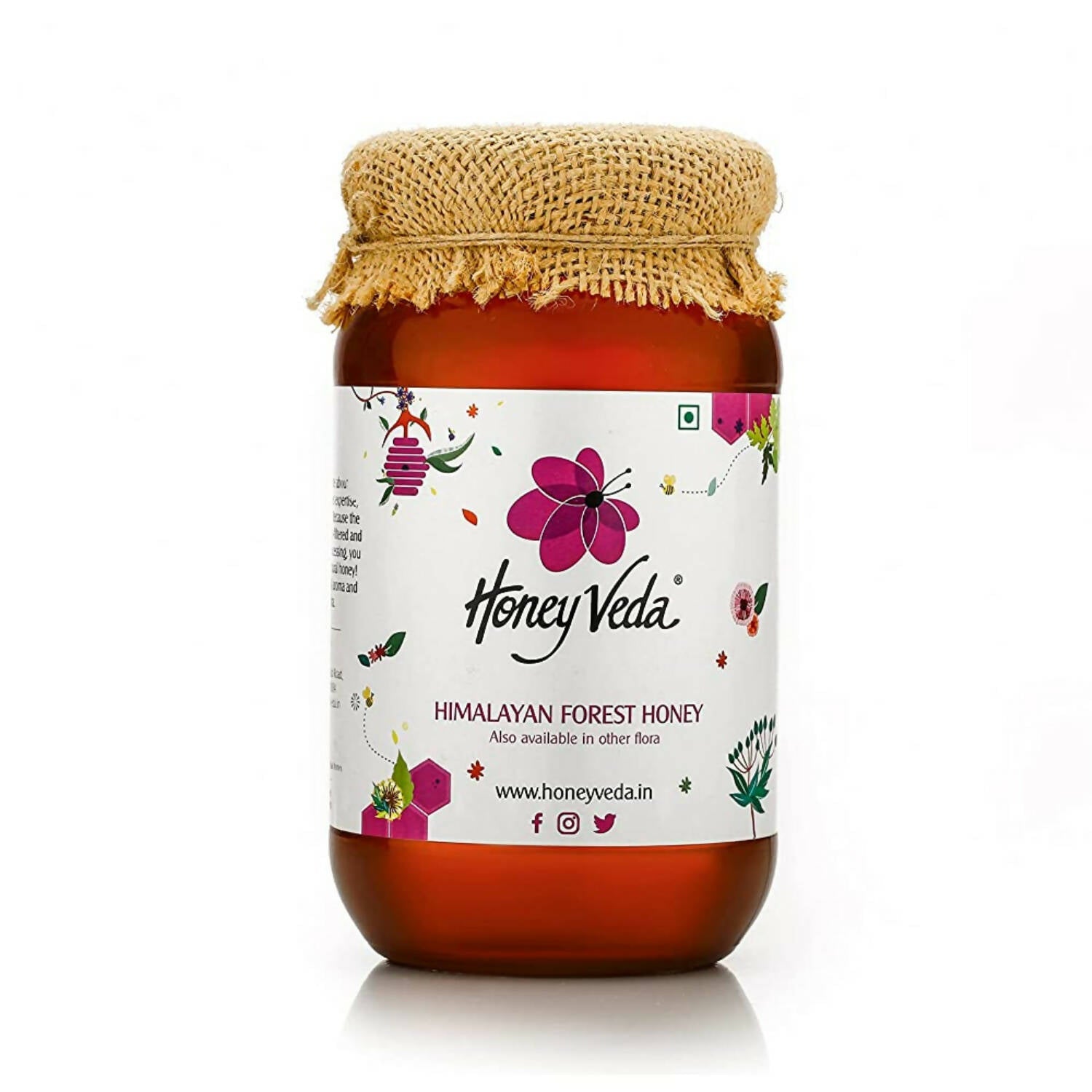 HoneyVeda Premium Raw Himalayan Forest Honey - Mytrendzcart