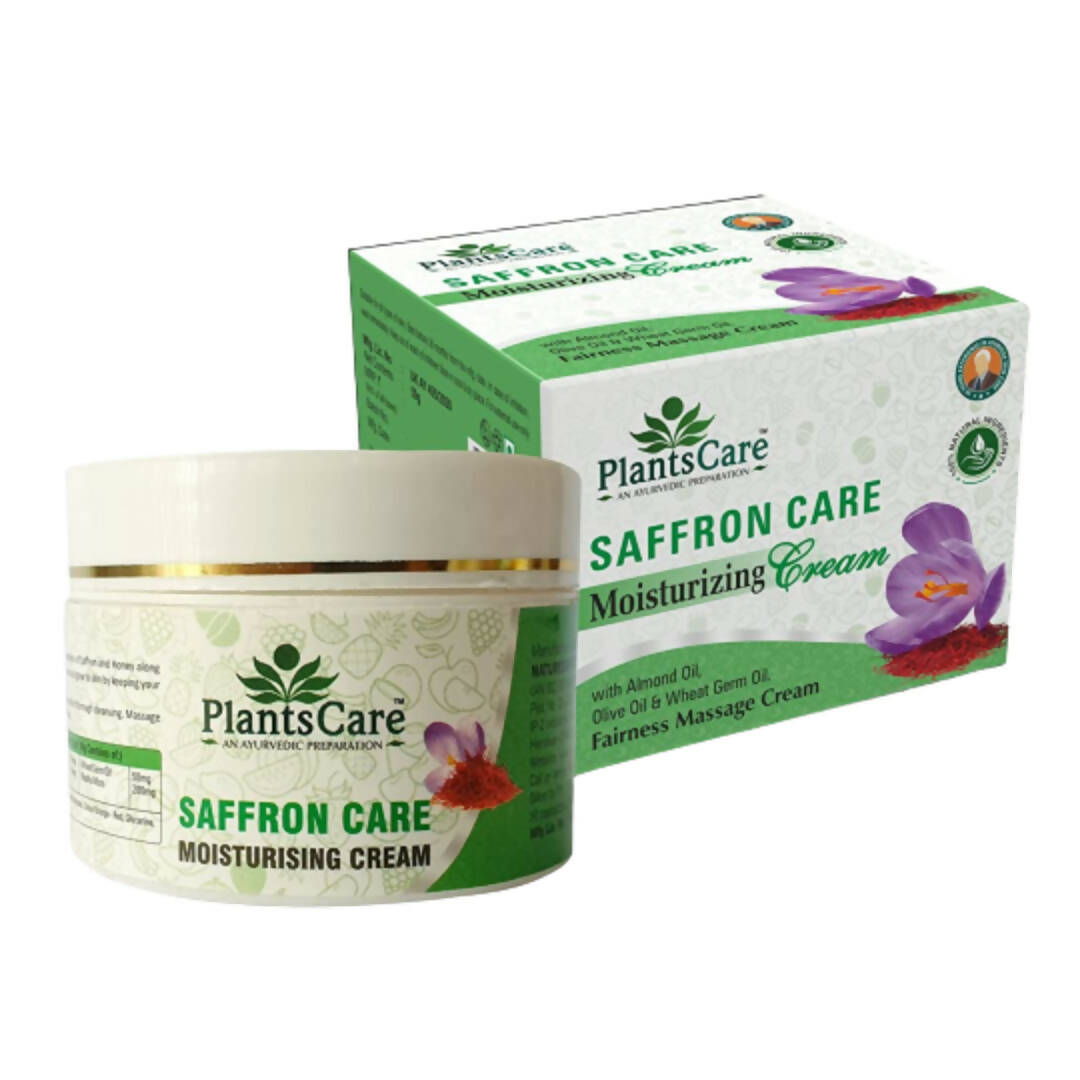 Plants Care Saffron Care Moisturizing Cream - Mytrendzcart