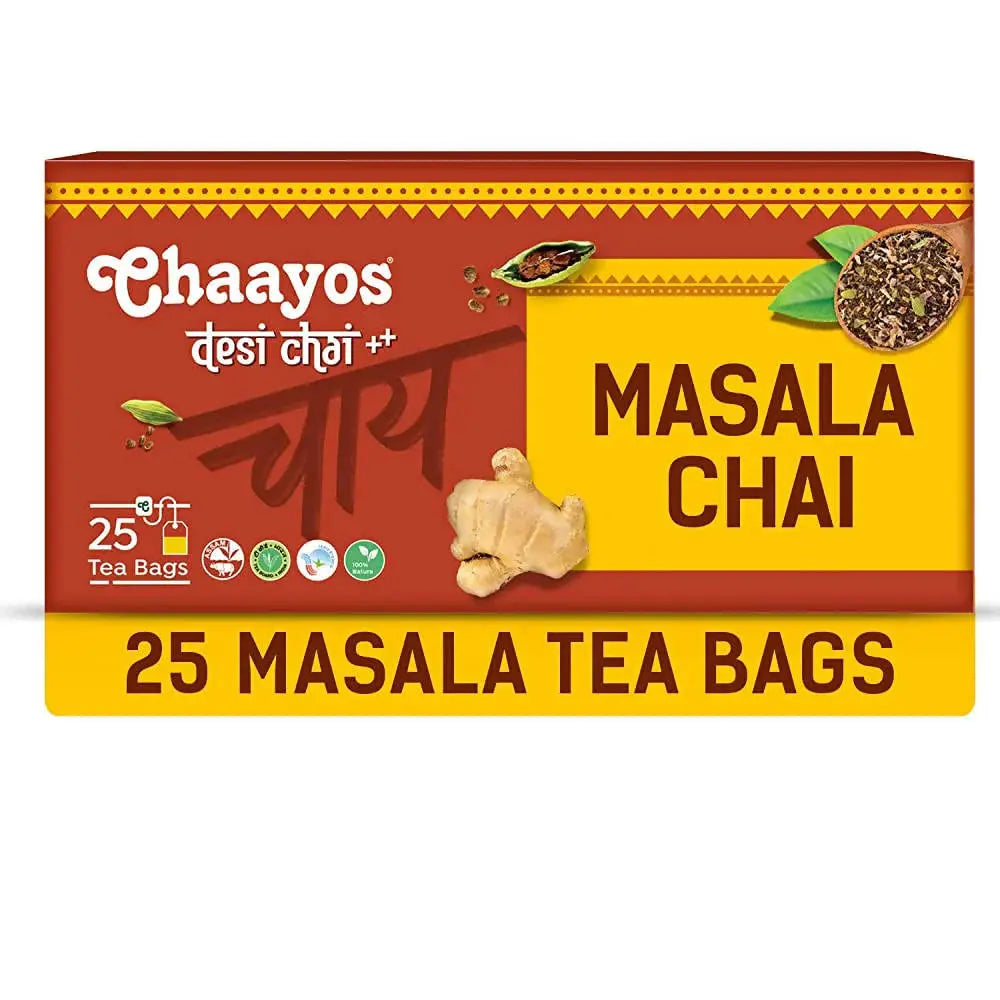 Chaayos Masala Chai Tea Bags -25 bags - Mytrendzcart