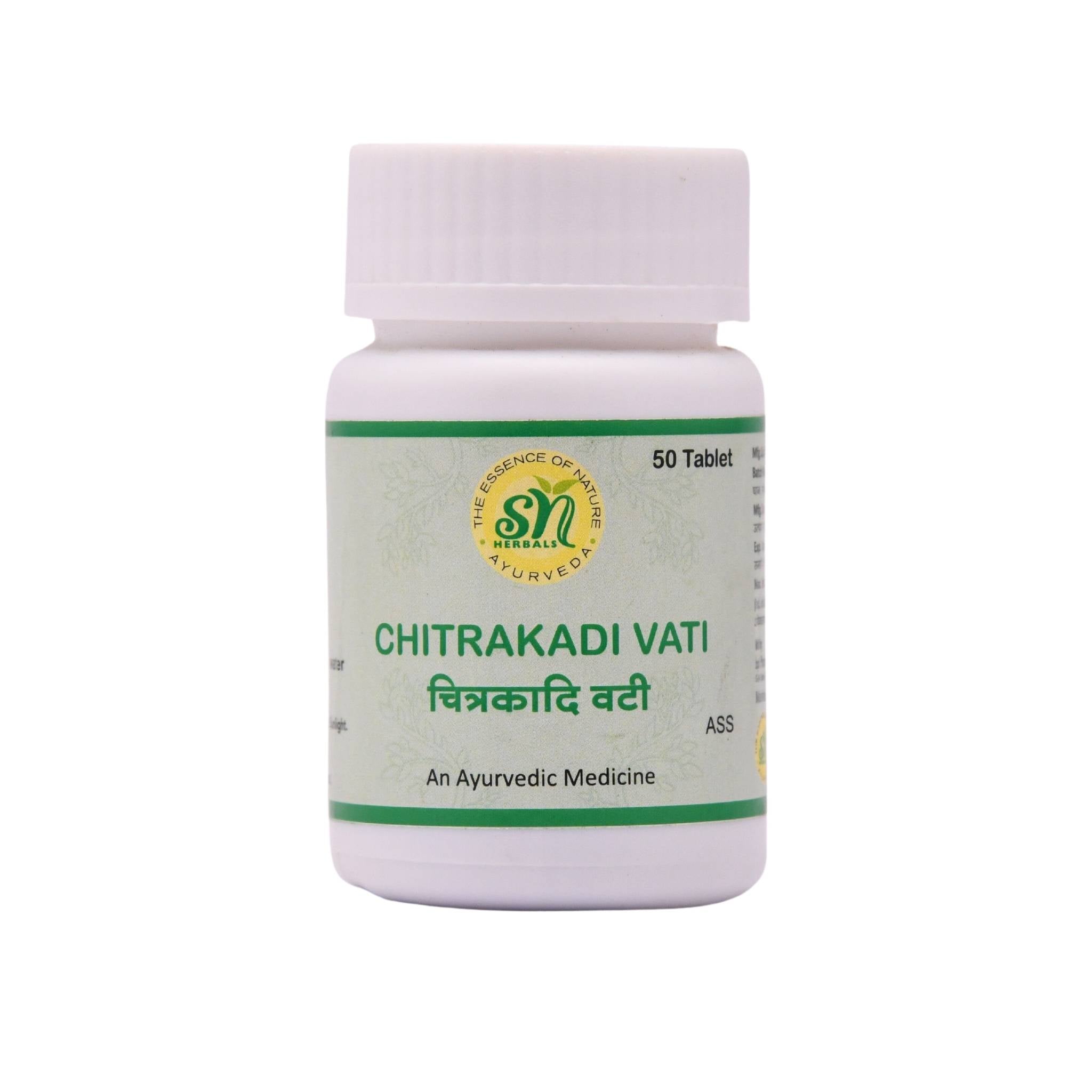 SN Herbals Chitrakadi Vati - Mytrendzcart
