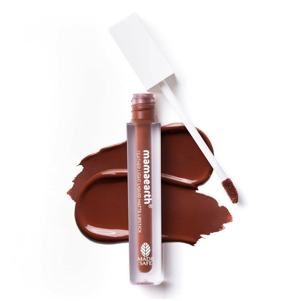 Mamaearth Feather Light Liquid Matte Lipstick - Nude Tea - Mytrendzcart