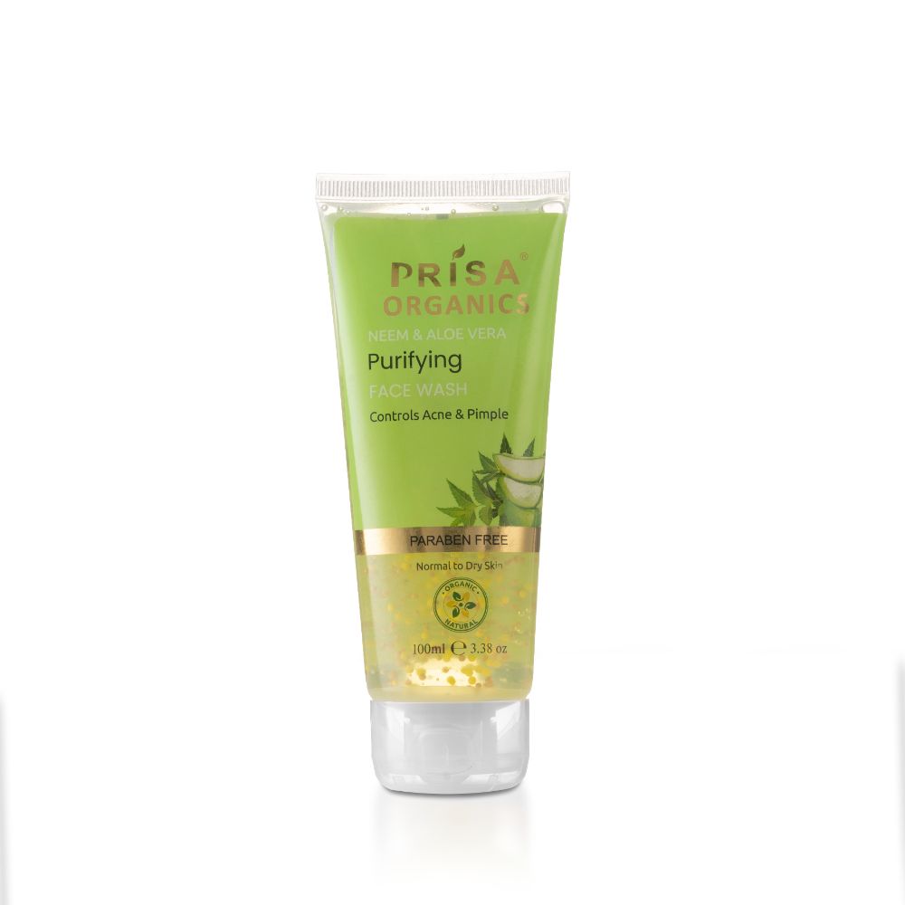 Prisa Organics Neem & Aloe Vera Face Wash - Mytrendzcart