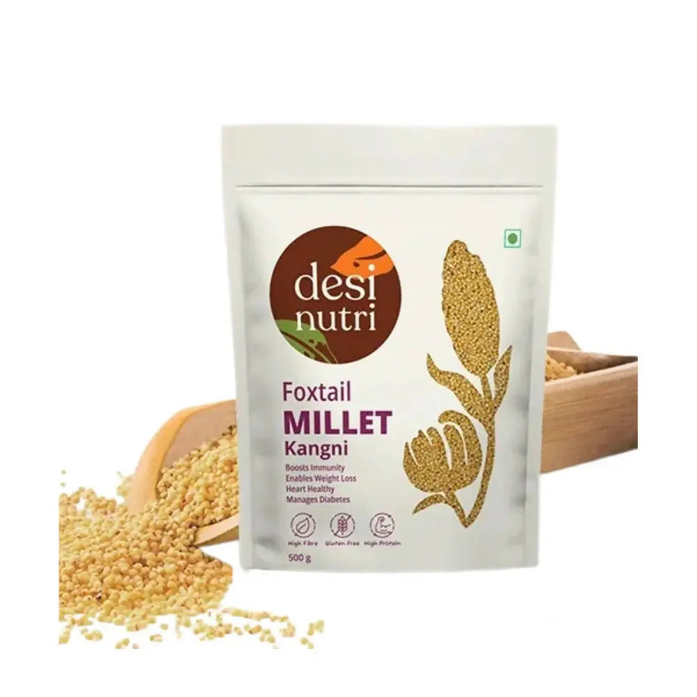 Desi Nutri Foxtail Millet -500 gm - Mytrendzcart