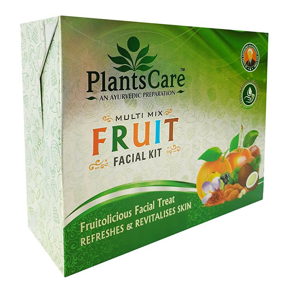 Plants Care Multi Mix Fruit Facial kit 180g+100ml - Mytrendzcart