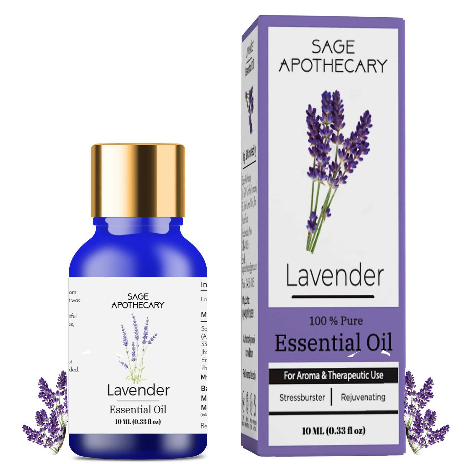 Sage Apothecary Lavender Essential Oil - Mytrendzcart