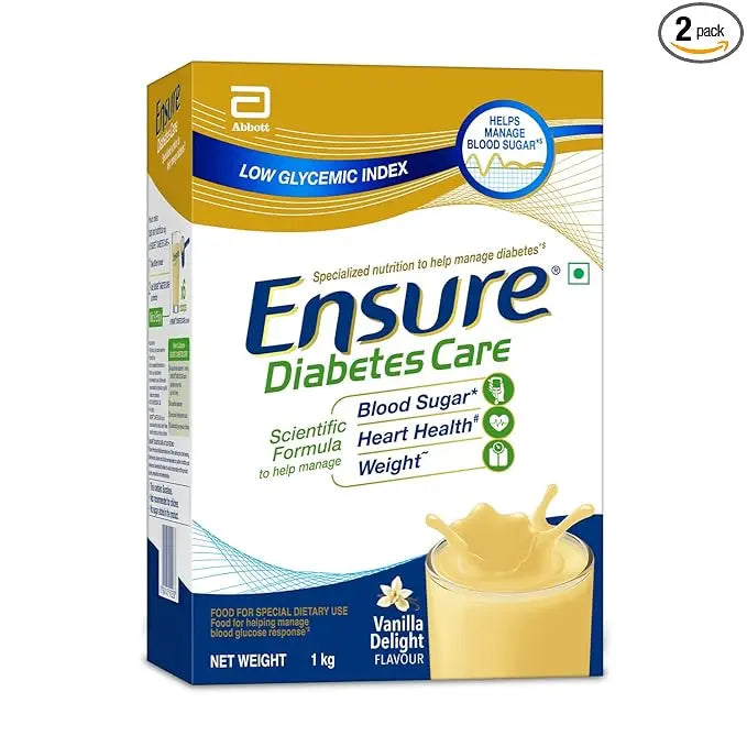 Ensure Diabetes Care- Nutrition to Help Control Blood Sugar Levels- 1 Kg (Vanilla Flavour) - Mytrendzcart