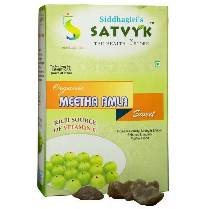 Siddhagiri's Satvyk Organic Amla Meetha Candy - Mytrendzcart