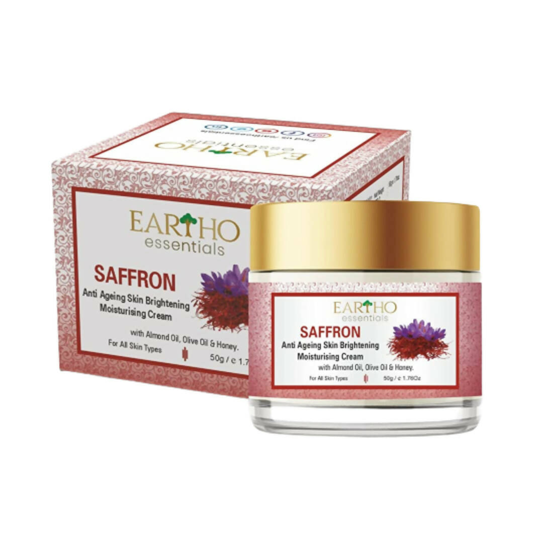Eartho Essentials Saffron Anti Ageing Cream - Mytrendzcart
