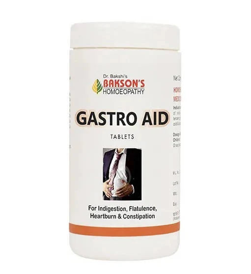 Bakson's Homeopathy Gastro Aid Tablets -75 Tablets Mytrendzcart