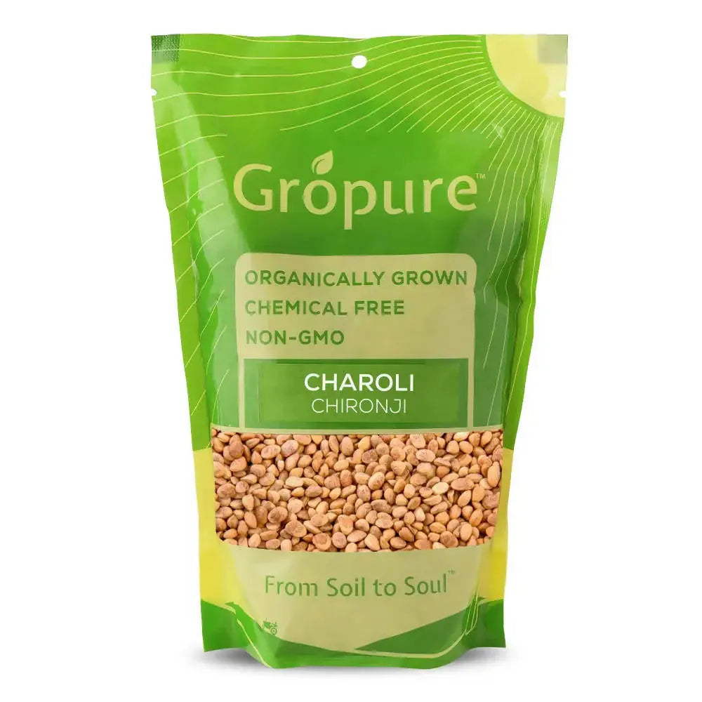 Gropure Organic Chironji Seeds -100 gm - Mytrendzcart