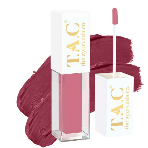 TAC - The Ayurveda Co. Liquid Matte Nude Lipstick - Mytrendzcart