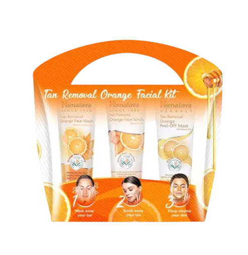 Himalaya Tan Removal Orange Facial Kit -Kit - Mytrendzcart