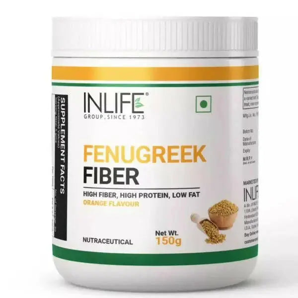 Inlife Fenugreek Fiber Powder -150 gm - Mytrendzcart